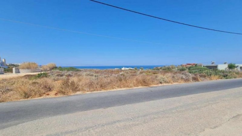 Stavros Kreta, Stavros: Grundstücke direkt am Meer mit Blick auf den Sonnenuntergang zu verkaufen Grundstück kaufen